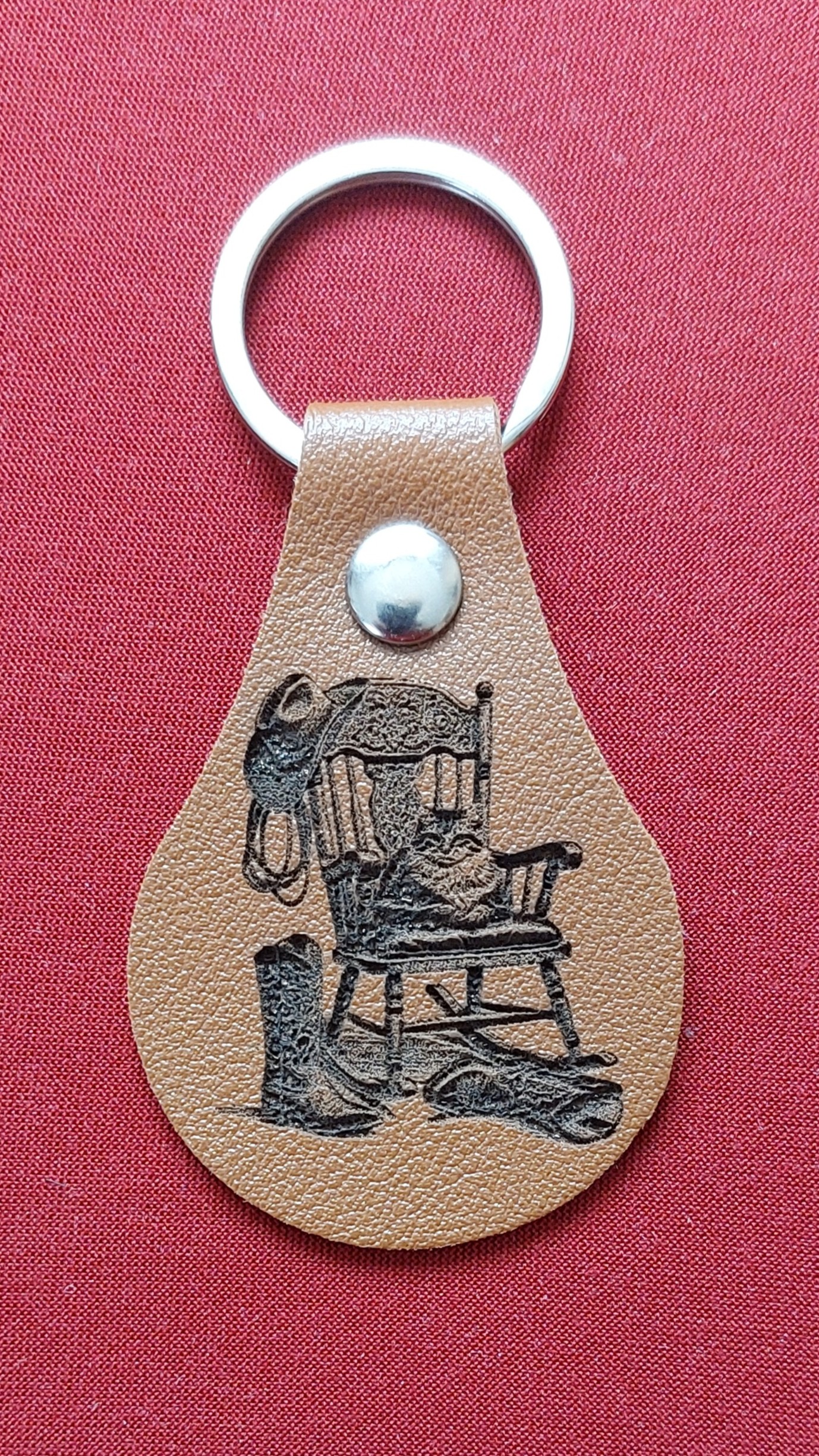 Schlüsselanhänger Leder